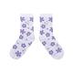 Puma 休閒襪 Fashion Crew Socks 女款 白 紫 花花 長襪 中筒襪 襪子 BB147201 product thumbnail 2