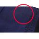 EMPORIO ARMANI 靛藍色品牌LOGO滾邊設計圍巾(展示品) product thumbnail 3