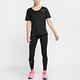 Nike CITY SLEEK TOP SS 女短袖上衣-黑-CJ9445010 product thumbnail 3