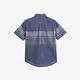 Arnold Palmer -男裝-質感格紋純棉短袖襯衫-深藍色 product thumbnail 8