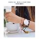 Daniel Wellington DW 手錶 Classic Durham 40mm淺棕真皮皮革錶-白錶盤-玫瑰金框 DW00100109 product thumbnail 3