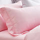 Cozy inn 極致純色-珠光粉-300織精梳棉枕頭套-2入 product thumbnail 3