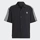 Adidas Classics Shirt HS2074 男 短袖 襯衫 亞洲版 經典 三葉草 休閒 寬鬆 穿搭 黑 product thumbnail 4