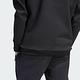 Adidas M Z.N.E. PR CRW IN5109 男 長袖 上衣 亞洲版 運動 訓練 休閒 舒適 寬鬆 黑 product thumbnail 6