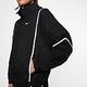 Nike 外套 NSW Woven Jacket 女款 網布內裡 寬鬆 運動休閒 夾克 黑 白 DB3910-010 product thumbnail 6