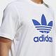 Adidas Trefoil T-Shirt IA4813 男 短袖 上衣 T恤 亞洲版 休閒 經典 三葉草 白藍 product thumbnail 6