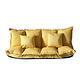 MUNA 968#黃色多段式和室沙發椅/沙發床 160X75X55cm product thumbnail 2