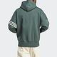 Adidas New C Hoodie [HR8654] 男 連帽上衣 帽T 運動 休閒 刷毛 寬鬆 舒適 國際版 綠 product thumbnail 3