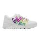 Skechers 休閒童鞋 Uno Lite-Love Brights 白 多色 愛心 塗鴉 聯名款 記憶鞋墊 314061LWMLT product thumbnail 6