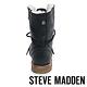 STEVE MADDEN-TOSSUP牛仔絨毛綁帶中筒靴-黑色 product thumbnail 4