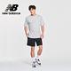 【New Balance】 圓領親膚短袖上衣_男性_灰色_MT41519AG product thumbnail 4