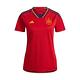 adidas 球衣 Spain 22 Home 女款 紅 黃 西班牙 國家隊 主場 短袖 世足 世界盃 HF1409 product thumbnail 2