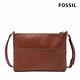 FOSSIL Fiona 真皮輕便休閒咖啡色斜背包 ZB7668200 product thumbnail 4