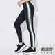 Mollifix 瑪莉菲絲 側邊雙色延伸動塑褲、瑜珈服、Legging (黑) 暢貨出清 product thumbnail 2