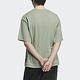 Adidas Ww Tee Ss 1 [HY7246] 男 短袖上衣 T恤 運動 休閒 口袋 棉質 舒適 亞洲版 綠 product thumbnail 3
