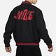 Nike  CNY AS M NSW CNY Varsity 男款 黑紅色 休閒 運動 龍年 外套 FZ6372-010 product thumbnail 3