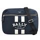 BALLY  FIXIE品牌LOGO尼龍拉鍊三用手提/斜背/後背包(深藍) product thumbnail 9