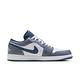 NIKE AIR JORDAN 1 LOW 男休閒運動鞋-灰藍白-553558414 product thumbnail 2