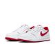 NIKE AIR JORDAN 1 RETRO LOW OG 男休閒運動鞋-白紅-CZ0790161 product thumbnail 3