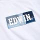 EDWIN 再生系列 CORE拼布 BOX LOGO短袖T恤-女-白色 product thumbnail 6
