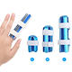 (杰恆)los1077四片手指骨折固定夾板伸直護指保護套手指關節矯正器脫位 product thumbnail 2
