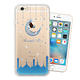 WT iPhone 6s / 6 4.7吋 奧地利水晶彩繪空壓手機殼(月彎星辰) product thumbnail 2