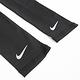 Nike [DX7120-042] 男女 輕量臂套 袖套 慢跑 自行車 防曬 抗UV 彈性 透氣 1雙入 黑 product thumbnail 3