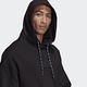 adidas 帽T Silicon Hoody 運動休閒 男款 愛迪達 連帽上衣 運動休閒 穿搭 黑 白 GN3313 product thumbnail 6