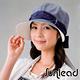 Sunlead 日本製。防曬護髮美型優雅蝴蝶結造型抗UV遮陽帽 (藍灰色) product thumbnail 2