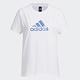 Adidas MH LANT BOS Tee IN1437 女 短袖 上衣 T恤 亞洲版 運動 訓練 棉質 漸層 白 product thumbnail 4