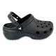 Crocs 卡駱馳 經典雲朵克駱格 CLASSIC PLATFORM CLOG 女 黑色 增高中性鞋 休閒洞洞鞋 厚底涼鞋 輕量懶人鞋 防水拖鞋 206750- product thumbnail 2