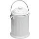 《FOXRUN》陶製廚餘桶(白) | 回收桶 垃圾桶 收納桶 餿水桶 product thumbnail 2