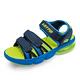 【LOTTO 義大利】童鞋 織帶氣墊涼鞋(藍-LT1AKS3206) product thumbnail 2