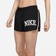 Nike 運動短褲 Swoosh Run 10K 女款 黑 白 吸濕 快乾 有內裡 LOGO 跑步 開岔 DQ6361-010 product thumbnail 6