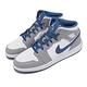 Nike Air Jordan 1 Mid GS 大童鞋 女鞋 Cement True Blue 灰 藍 喬丹 DQ8423-014 product thumbnail 2