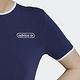 Adidas Cropped Tee HL6569 女 短版 上衣 T恤 運動 休閒 舒適 柔軟 棉質 愛迪達 深藍 product thumbnail 5