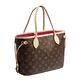 LV M41245 經典Monogram 花紋Neverfull PM子母包(小-牡丹紅) product thumbnail 2