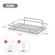 【荷生活】免打孔壁掛式金屬網格路由器置物架機上盒機頂盒放置架-小號2入 product thumbnail 3