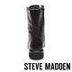 STEVE MADDEN-TROOPA 2.0經典中性軍靴款真皮高筒靴-黑色 product thumbnail 4