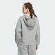 adidas 愛迪達 上衣 女款 長袖上衣 帽T 運動 亞規 LOUNGE HOODY 灰 IP0754 product thumbnail 2