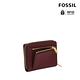 FOSSIL Logan 迷你多功能真皮RFID防盜短夾-紅木色 SL7923243 product thumbnail 3