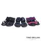 Tino Bellini 義大利進口彈力帶工字楔型涼拖鞋 _紫 product thumbnail 5