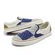 Vans 休閒鞋 Classic Slip-On 灰 藍 男鞋 女鞋 懶人鞋 拼接 刺子繡 VN0A7VCFBCK product thumbnail 9