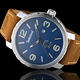 Timberland 木紋之跡時尚腕錶-藍x棕色錶帶/50mm product thumbnail 2