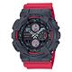 CASIO 卡西歐G-SHOCK質感耀眼耐衝擊手錶-灰X紅撞色(GA-140-4A) product thumbnail 2