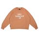 New Balance 長袖上衣 Essentials Sweatshirts 女款 暖橘色 棕橘 寬鬆 短版 休閒 大學T AWT31508SEI product thumbnail 2