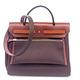 HERMES Herbag Zip 31cm手提/肩背兩用帆布包( Z刻/0G+55+6C) product thumbnail 2