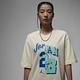 NIKE AS W J  TEE OS GCEL 女短袖上衣-米黃-FQ0362113 product thumbnail 3