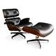 【C'est Chic】Eames Lounge Chair & Ottoman 牛皮復刻版-黑 product thumbnail 2