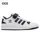 adidas 休閒鞋 Forum Low J 大童鞋 女鞋 白 深藍 復古 魔鬼氈 三葉草 愛迪達 GZ3894 product thumbnail 6